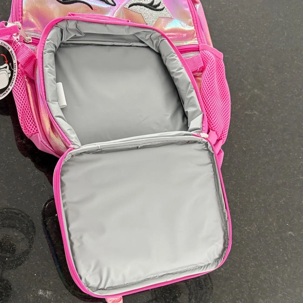 Pink Unicorn Backpack Set - Picture 3 of 3